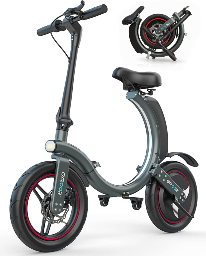 Gyroor Lightweight Folding Electric Bike