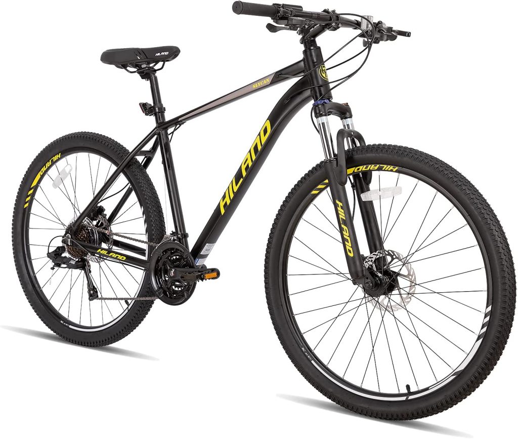 Hiland Aluminum Mountain Bike Under $1000