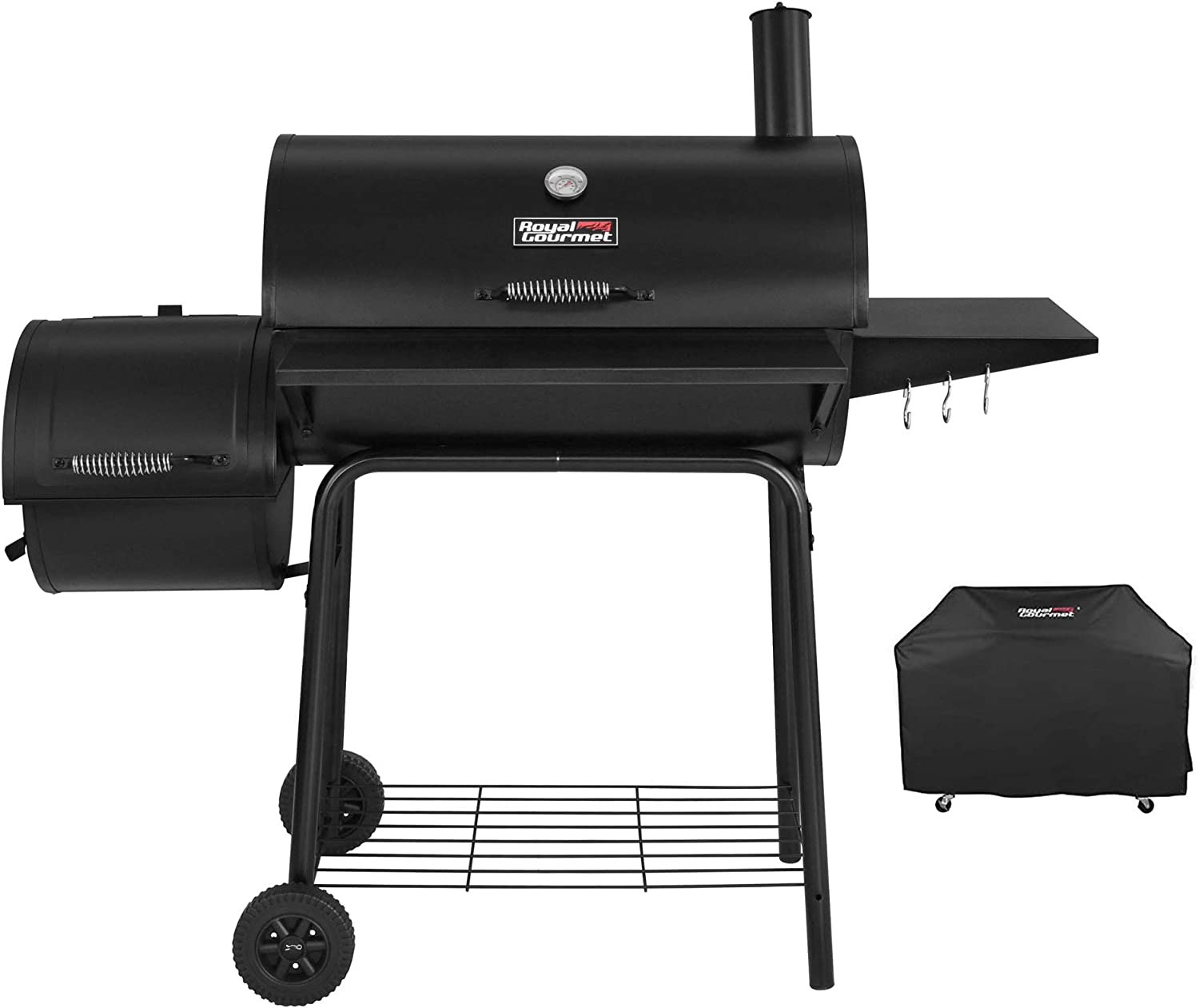 Royal Gourmet CC1830SC Charcoal Grill Offset Smoker 