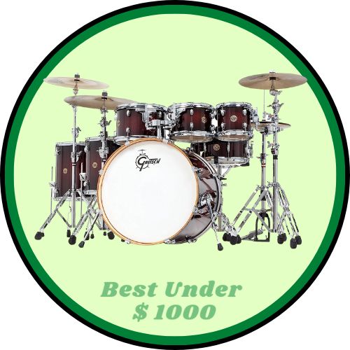 Gretsch CM1E826PDCB Drum Kit Under dollar 1000