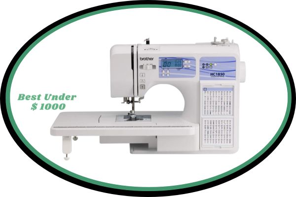 Brother HC1850 Sewing and Quilting Machine