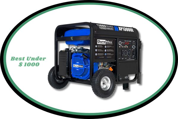 DuroMax XP13000E Gas Powered Portable Generator