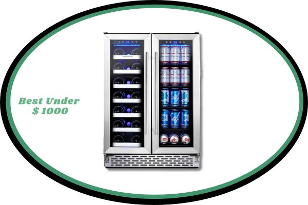 Phiestina Wine Cooler Beverage Refrigerator