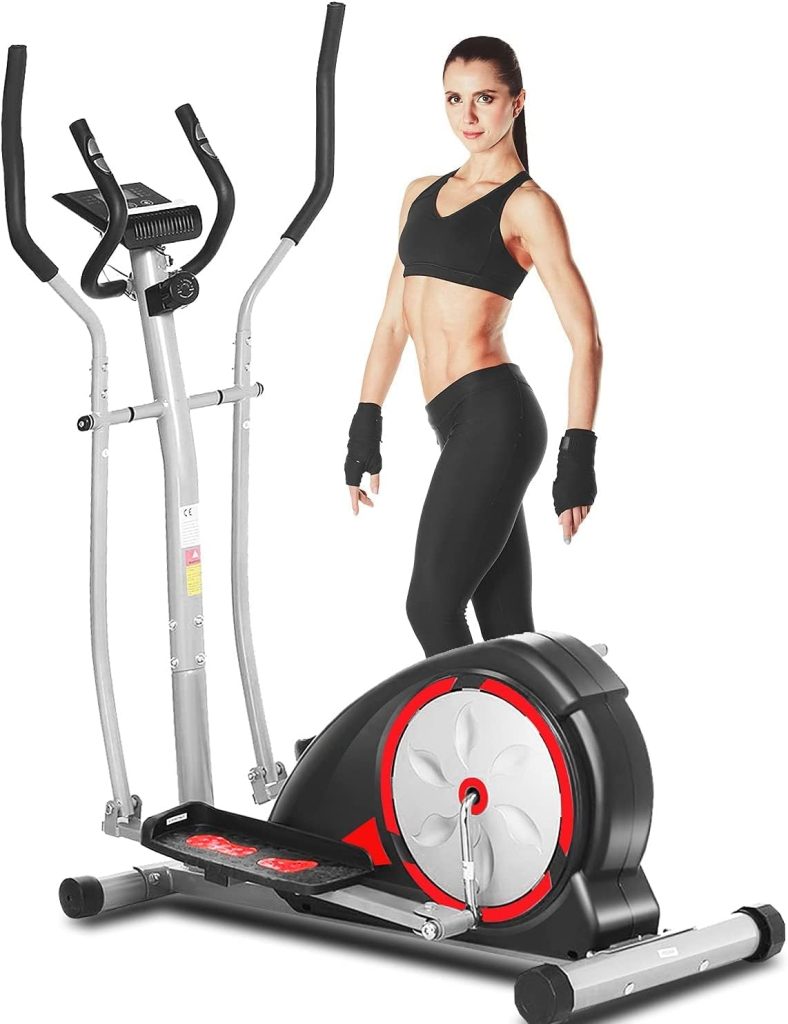 ANCHEER Cross Trainer Elliptical Machine for Home Use