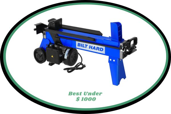 BILT HARD 6.5 Ton Electric Powered Wood Log Splitter