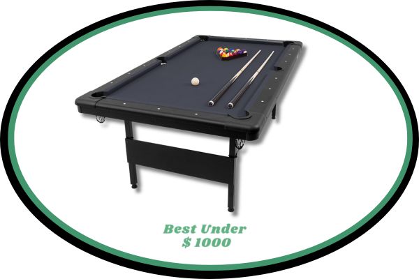 GoSports 6 ft or 7 ft Portable Pool Table