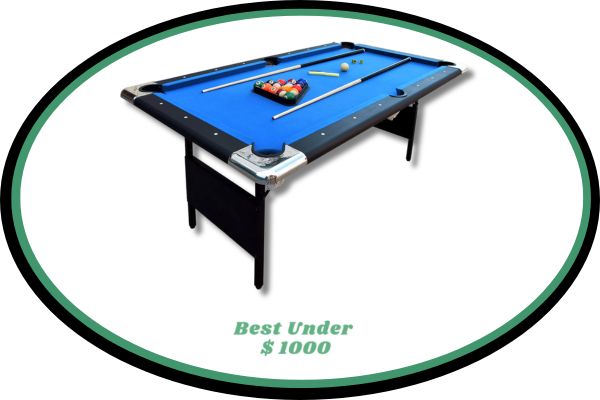 Hathaway Fairmont Portable 6-Ft Pool Table