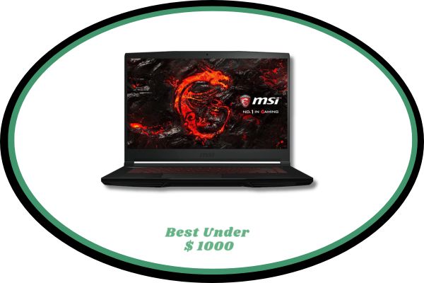 MSI GF63 Premium Video Editing Laptop